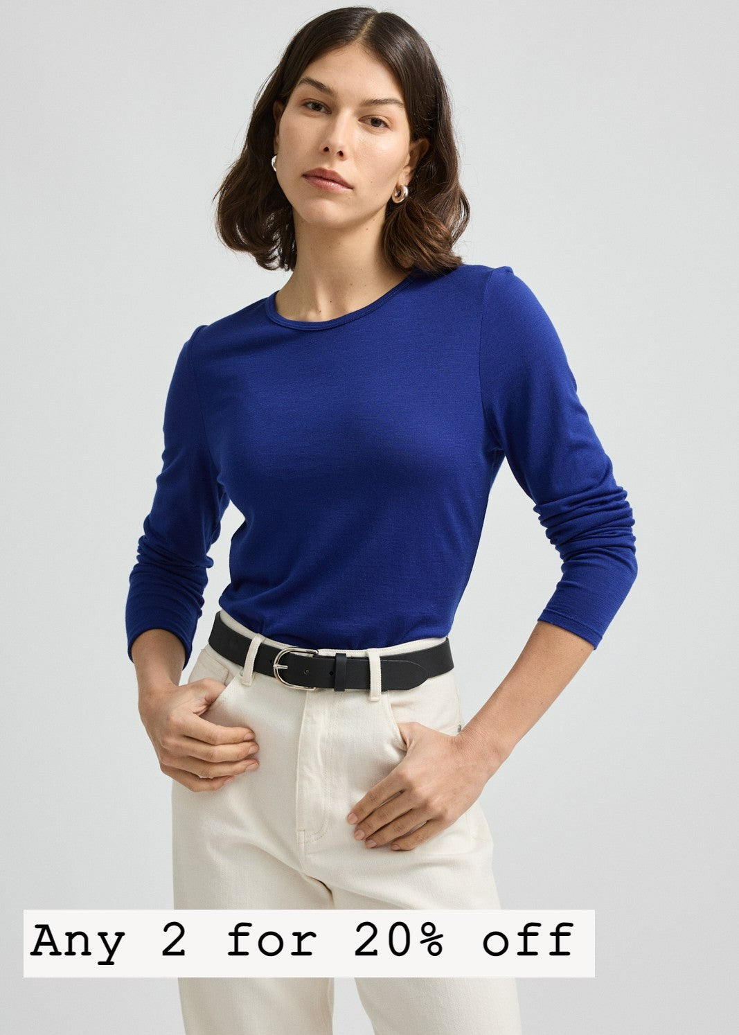 Toorallie</p>Crew Merino Tee</p>(available in more colours)