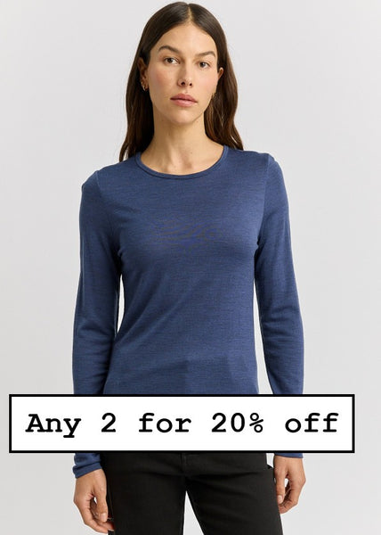 Toorallie</p>Crew Merino Tee</p>(available in more colours)