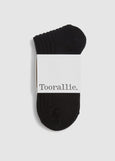 Toorallie</p>Ribbed Merino Sock</p>(Black)
