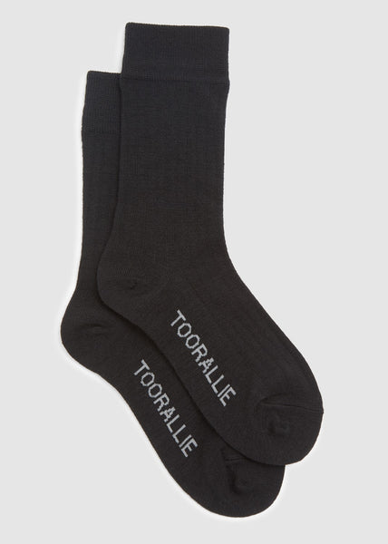 Toorallie</p>Fine Merino Sock</p>(Black)