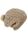 Lothlorian</p>Cable Possum Pom Pom Beanie</p>(available in more colours)