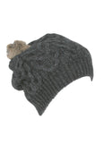 Lothlorian</p>Cable Possum Pom Pom Beanie</p>(available in more colours)