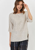 Naturals by O&J</p>Relaxed Fit Top</p>(Dune)
