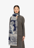 Inoui Editions</p>Archives Scarf</p>(Navy)