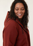 Amble</p>Refuge Long Waterproof Jacket</p>(Terracotta)