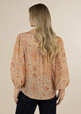 Humidity Lifestyle</p>Ayla Blouse</p>(Melon Print)