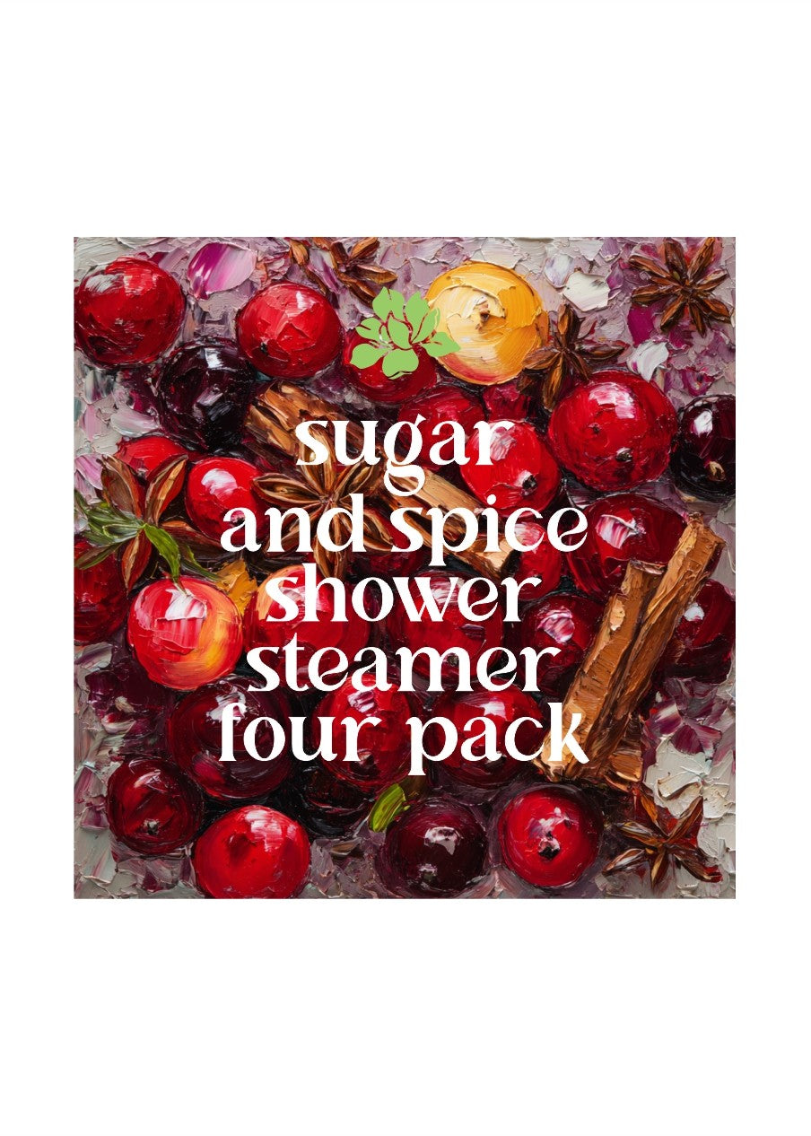 Blume & Body by Wild Emery</p>Shower Steamer 4 Pack</p>(Sugar & Spice)