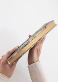 Bespoke Letterpress</p>Linen Bound Journal</p>(Bushland Ribbons)