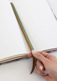 Bespoke Letterpress</p>Linen Bound Journal</p>(Bushland Ribbons)