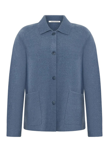 Mansted</p>Bobo Boiled Wool Jacket</p>(Denim)