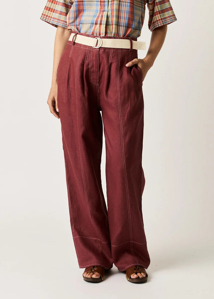 Nancybird</p>Bodhi Linen Pants</p>(Spice)