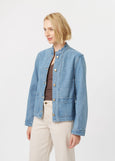 Kireina</p>Bonnie Jacket</p>(Floral Blue)