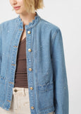 Kireina</p>Bonnie Jacket</p>(Floral Blue)