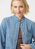 Kireina</p>Bonnie Jacket</p>(Floral Blue)