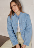 Kireina</p>Bonnie Jacket</p>(Floral Blue)