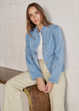 Kireina</p>Bonnie Jacket</p>(Floral Blue)