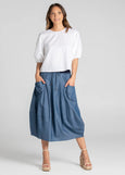 Boom Shankar</p>Guru Skirt</p>(Chambray)