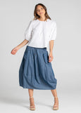 Boom Shankar</p>Guru Skirt</p>(Chambray)