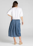 Boom Shankar</p>Guru Skirt</p>(Chambray)