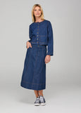 Boom Shankar</p>Fumiko Jacket</p>(Dark Denim)