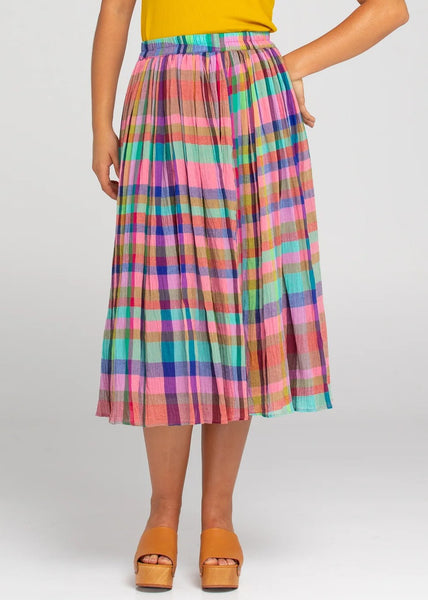 SALE  |  Boom Shankar</p>Sami Skirt</p>(Riley Check)