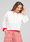 Boom Shankar</p>Dimple Top</p>(White)