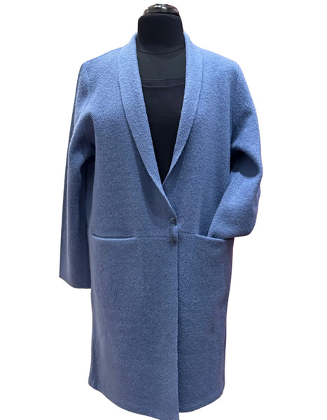Mansted</p>Bossa Boiled Wool Jacket</p>(Denim)