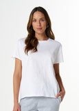 Cloth+Paper+Scissors</p>Relaxed Fit Tee</p>(White)