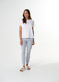 Cloth+Paper+Scissors</p>Relaxed Fit Tee</p>(White)