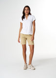 Cloth+Paper+Scissors</p>The Collared Henley</p>(White)