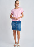 Cloth+Paper+Scissors</p>Short Sleeve Crew Neck Tee</p>(Lolly Pink)