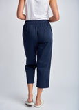 Cloth+Paper+Scissors</p>Cotton Front Pocket Pants</p>(Navy)