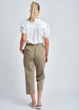 Cloth+Paper+Scissors</p>Cotton Front Pocket Pants</p>(Twig)