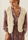 Louise Misha</p>Yamina Vest</p>(Cream)