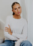 Bridge & Lord</p>Chloe Crew Neck Pullover</p>(Lilac)