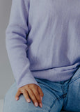 Bridge & Lord</p>Chloe Crew Neck Pullover</p>(Lilac)