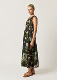 Nancybird</p>Clementine Dress</p>(Charcoal Archive Floral)