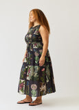 Nancybird</p>Clementine Dress</p>(Charcoal Archive Floral)