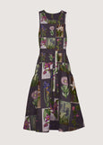 Nancybird</p>Clementine Dress</p>(Charcoal Archive Floral)