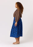 Nancybird</p>Coco Pintuck Skirt</p>(Midnight Floral)