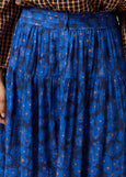 Nancybird</p>Coco Pintuck Skirt</p>(Midnight Floral)