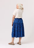 Nancybird</p>Coco Pintuck Skirt</p>(Midnight Floral)