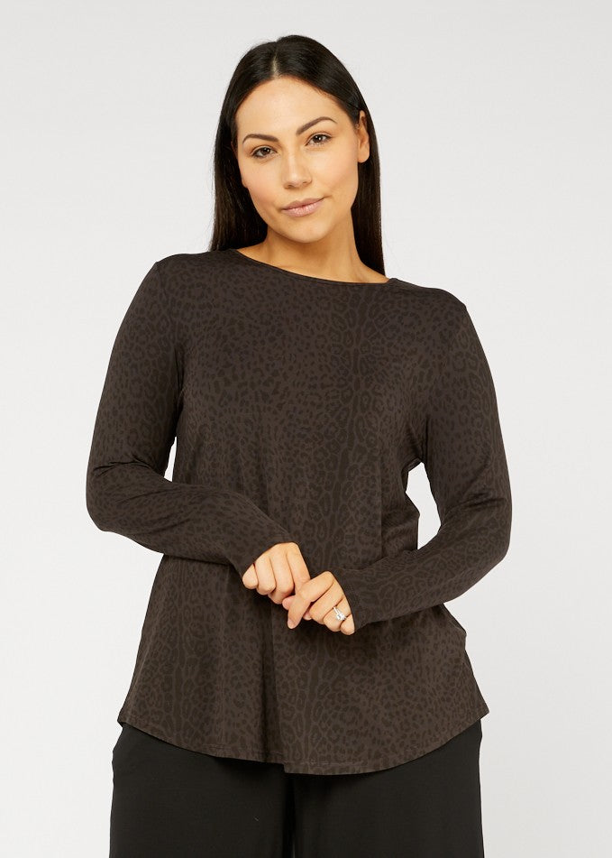 Tani</p>Cara Long Sleeve</p>(Wild Licorice)