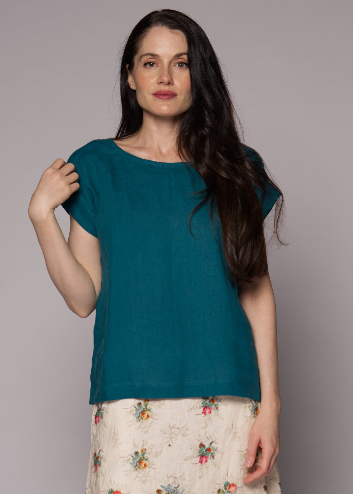 Muse</p>Polly Top</p>(Teal)