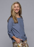 Muse</p>Gertie Top</p>(Blue Cord)