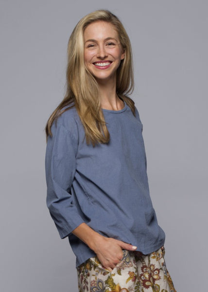 Muse</p>Gertie Top</p>(Blue Cord)