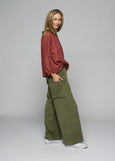 Muse</p>Alira Cord Pant</p>(Moss)