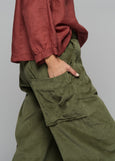 Muse</p>Alira Cord Pant</p>(Moss)