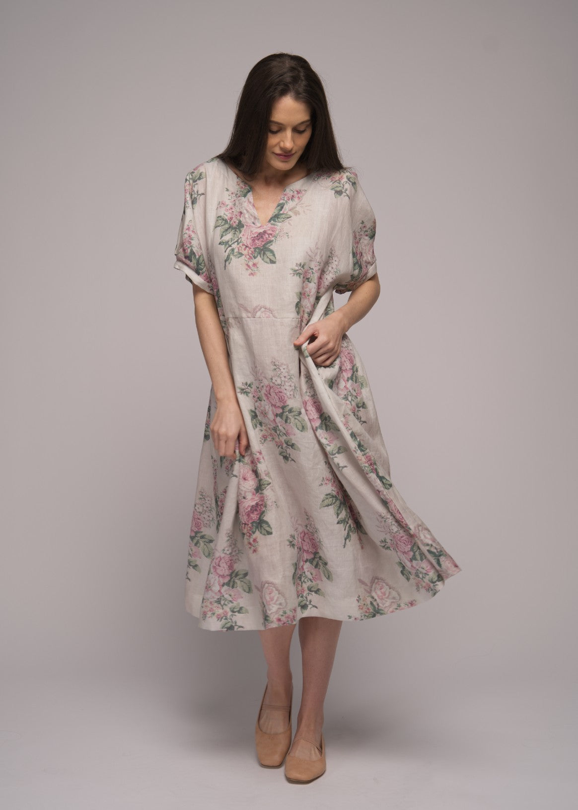 Muse</p>Tea Rose Dress</p>(Tea Rose Print)