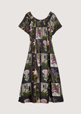 Nancybird</p>ARRIVING SOON! Daphne Dress</p>(Charcoal Archive Floral)